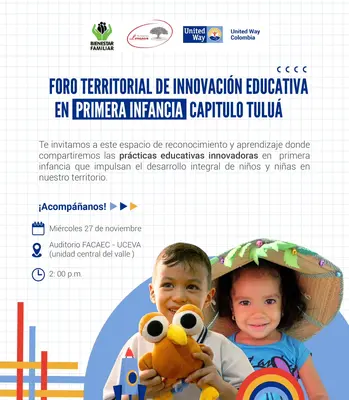 FORO TERRITORIAL DE INOVACIÓN EDUCATIVA EN PRIMERA INFANCIA