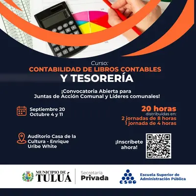 Curso de Contabilidad de libros contables y Tesorería