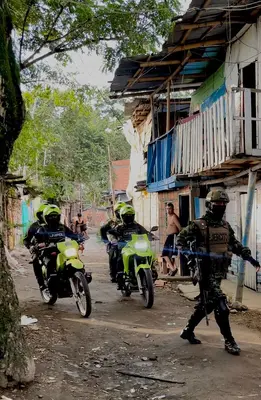 Operación Militar y Policial, realiza toma masiva en puntos críticos de Tuluá