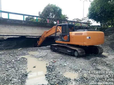 Administración Municipal Avanza en Canalización del Río Tuluá para Prevenir Inundaciones